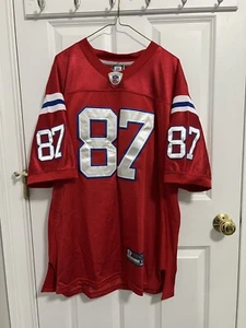 Rob Gronkowski #87 Red Jersey Reebok Size 54 - Picture 1 of 4