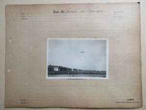 photo ancienne d'époque.1919.Le Bourget .terrain d'Aviation.Zeppelin. Dirigeable - Picture 1 of 2