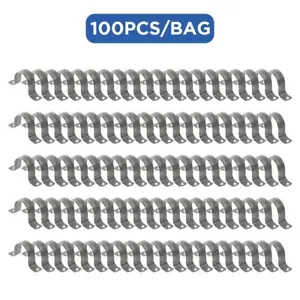 Primex 1-1/4 Inch Galvanized Pipe Strap - 100/Bag - Picture 1 of 1