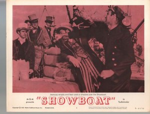 Showboat- Irene Dunne-Allan Jones-Charles Winninger-11x14-Color-Lobby Card