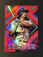 2020 Topps Fire Red Foil Flame COREY SEAGER #191 Los Angeles Dodgers