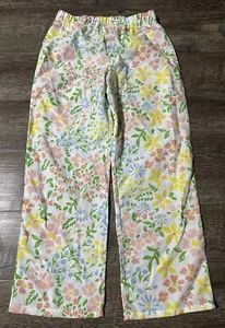 Target Girls Size 12 Spring Flower Pajama Pants New - Picture 1 of 2