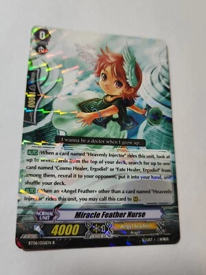 Cardfight!! Vanguard Miracle Feather Nurse - BT06/026EN R CFV Rare NM - Image 1 of 4