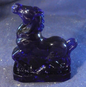 Joey Horse Boyd glass cobalt blue - Picture 1 of 4