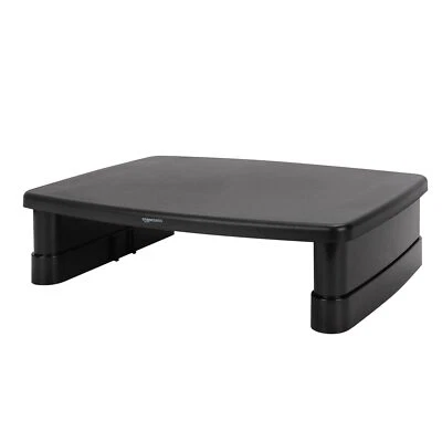 Basics Adjustable Computer Monitor Riser Desk Stand - Image 1 of 4