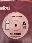 Cat Stevens "Father & Son" 1971 ISLAND Oz 7" 45rpm
