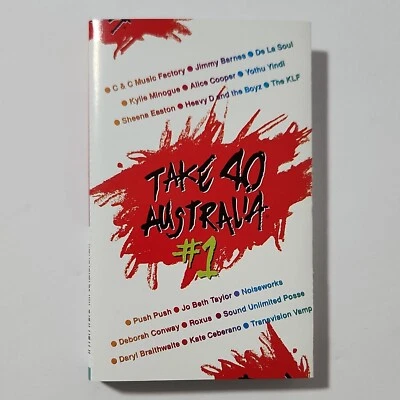 TAKE 40-AUSTRALIA #1 - 'Various Artists' 1991 Cassette Tape Album AUST. PRESSING - Image 1 of 4