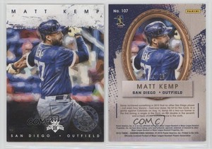 2016 Panini Diamond Kings Artist's Proof Silver /25 Matt Kemp #107