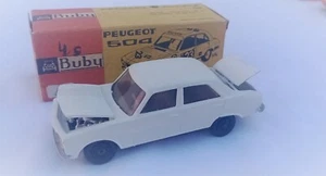 buby argentina diecast metal toy 1/43 peugeot 504 white - Picture 1 of 7