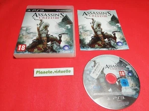 ASSASSIN'S CREED III PLAYSTATION 3 PS3 EUR FR 🌟  - Picture 1 of 4