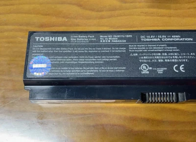 Genuine OEM PA3817U-1BRS Battery for Toshiba Satellite L745 L750 L755 L755D 48Wh - Image 1 of 4