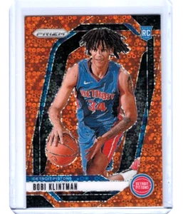 2024-25 Panini Prizm Fast Break Bobi Klintman Rookie OrangeRC #'ed 059/125 #266 - Imagen 1 de 1