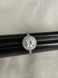 Sterling CZ Ring Größe 9 wunderschön! - Bild 1 von 8