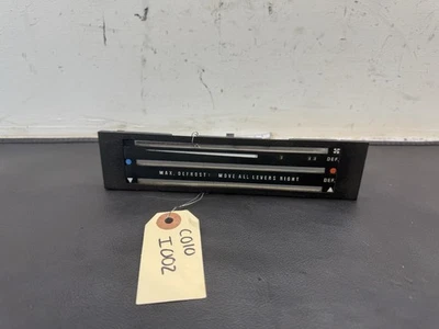 Porsche 924 Climate Control Faceplate - Image 1 of 4