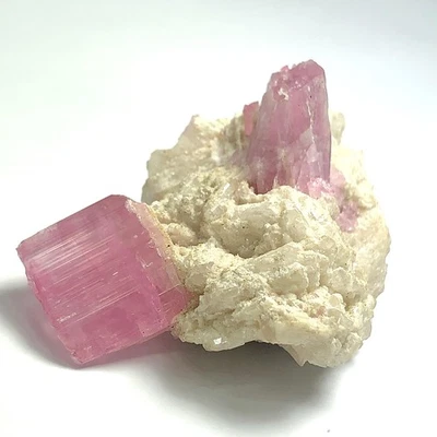 Rose Pink Tourmaline Specimen 41 g – Collector Mineral Piece - Image 1 of 4