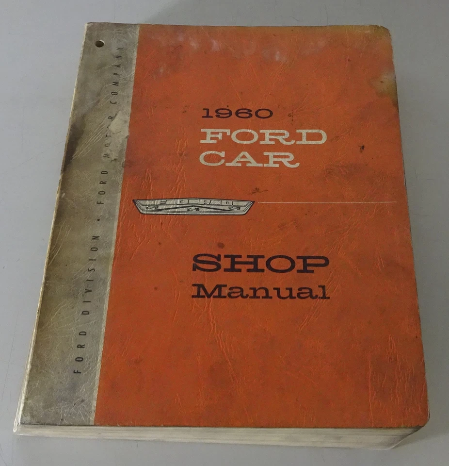 Workshop Manual Ford Fairline / Galaxie / Starliner / Sunliner / Wagon from 1960 — 第 1/4 张图片