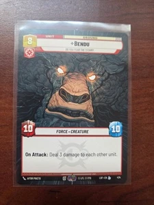 Star Wars Unlimited Legends Of The Force Hyperspace Bendu 434 L - Picture 1 of 1