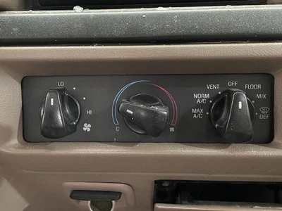 Used 1996 Ford Bronco Manual Temperature Control OEM F5TZ19980E 178k Miles Foto 1 de 4