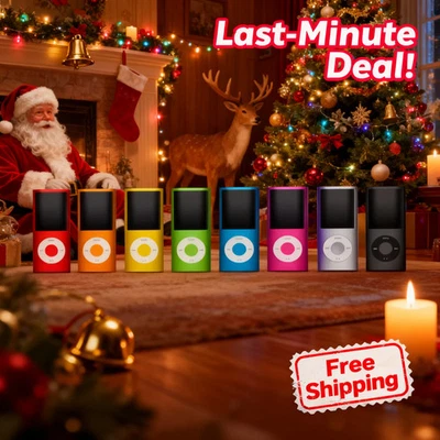 NEW Apple iPod Nano 5th Gen 8GB 16GB All Colors New Battery Best Gift Halloween - Image 1 of 4