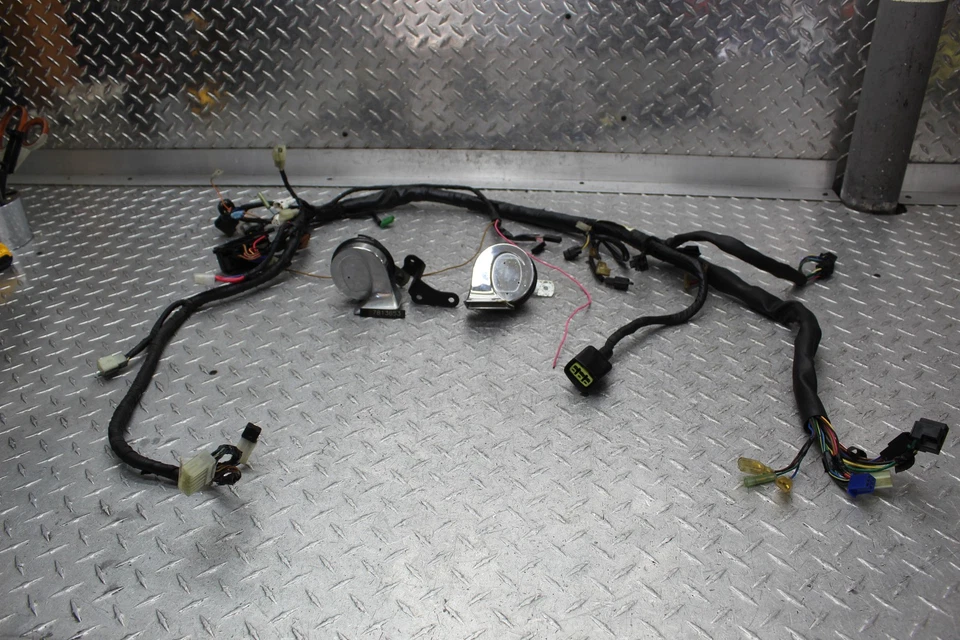 Yamaha Road Star XV1600A 1999 arnés de cableado con bocina Foto 1 de 4