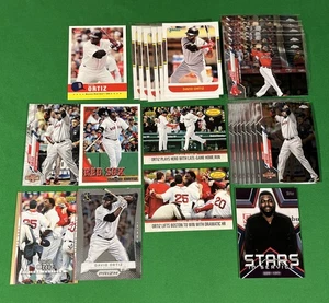 DAVID ORTIZ • Huge 27 Baseball Card Lot 2006-21 Inserts • Boston Red Sox HOF - Picture 1 of 4