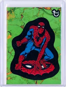 2025 Topps Comic Book Heroes Golden Anniversary SPIDER-MAN Electrum 21/99 - Picture 1 of 2