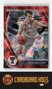 2021 Prizm Draft Picks #39 Mac McClung Texas Tech Red Ice Prizm RC Rookie - Picture 1 of 2