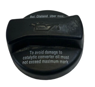 1998-2014 98-14 Volkswagen Beetle Engine Oil Filler Fill Plastic Black Cap OEM - Image 1 of 4