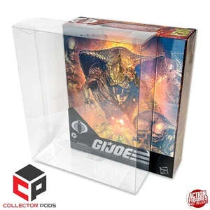 (1) Protector de caja personalizado para G.I. Joe Clasificado #130 Cobra Commander UNA VEZ HOMBRE - Imagen 1 de 7