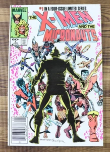 1984 Marvel Comic The X-Men And Micronauts #1 NEWSSTAND VF/VF+ - Picture 1 of 3