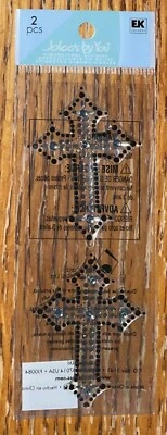 RARE Jolees Mini Crosses Cross Church Religious Gemstones Gem Scrapbook Stickers - Image 1 of 4