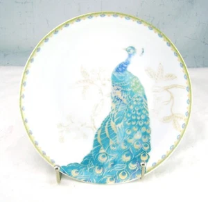 222 Fifth PEACOCK GARDEN Brot & Butter Vorspeise Teller VERBLASST - Bild 1 von 6