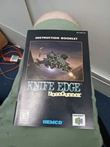Knife Edge Nose Gunner - 1998 Nintendo 64 N64 - Instruction Manual - Picture 1 of 3