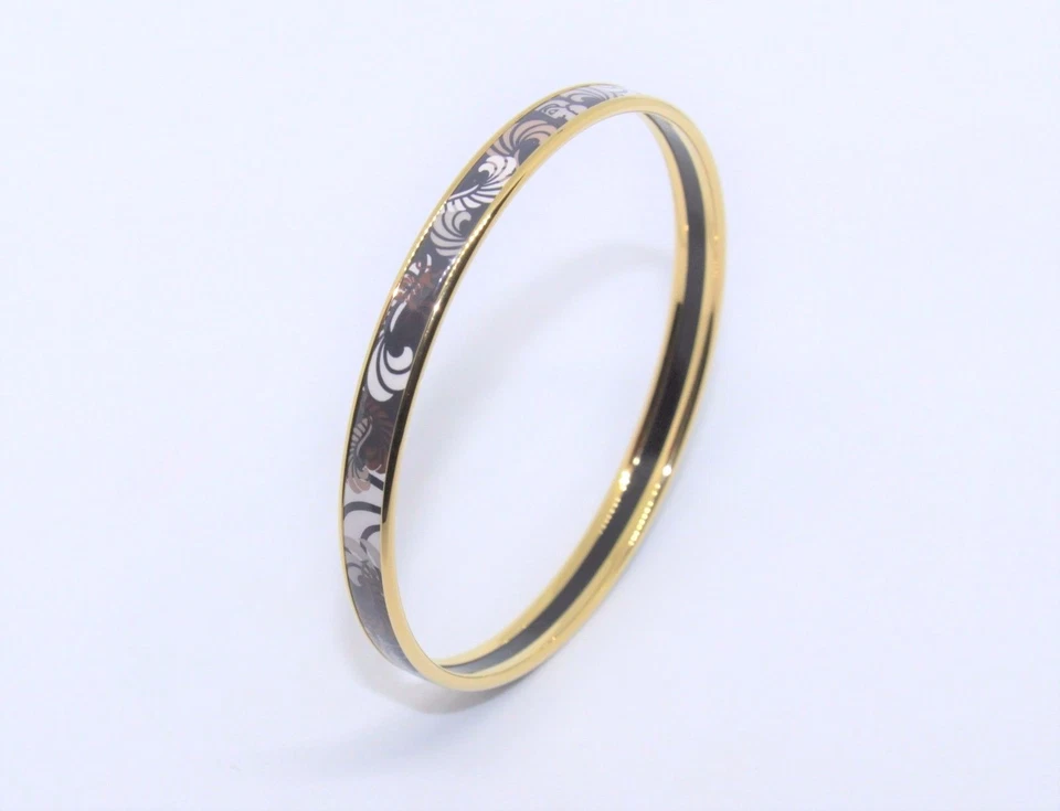 Brazalete Michaela Frey Wille Ultra Esfinge Marrón Chocolate Regalo Esmalte Oro Venta Foto 1 de 1