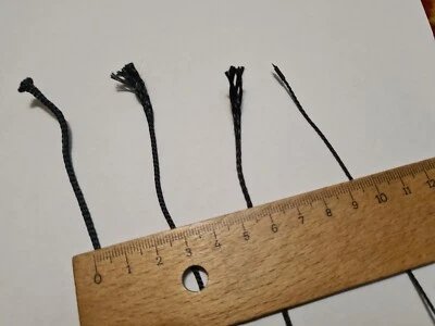 Kevlar Schnur Schwarz Feuerjonglage-Zubehör Levitation Stick Levistick Flow-Art - Bild 1 von 4