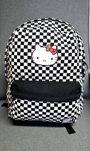 Vans X Hello Kitty Checkered RARE 2013 Limited Edition Backpack Bag VGC. - Picture 1 of 6