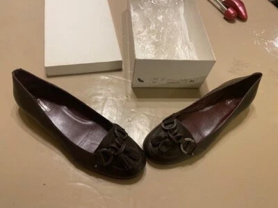 Chaussures en cuir marron PACO HERRERO Taille 40 - Photo 1/4