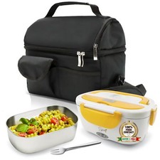 SET BORSA Termica + SPICE Amarillo inox Scaldavivande Forchetta vaschetta Inox 1