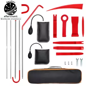 21PCS Kit Attrezzi Porta Auto - Pompa Aria Gonfiabile, Pinza Lunga Portata, Borsa da Trasporto - Foto 1 di 6