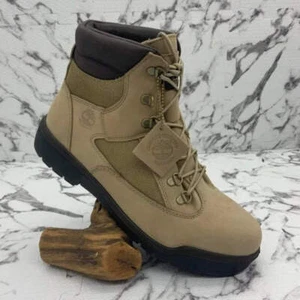Men's Timberland Beige Heritage 6 in Waterproof Field Boots NWT - Imagen 1 de 7