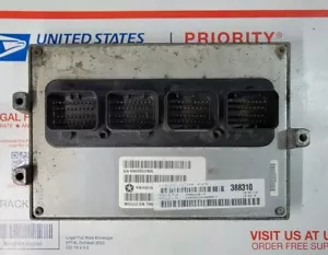 2011 Dodge Caravan Town & Country 3.6L Engine Computer P68065361AF ECU Module - Picture 1 of 3