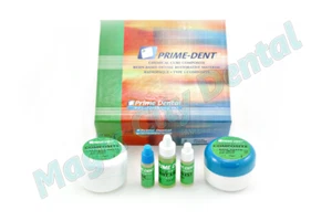 Prime-Dent Dental Chemical Self Cure Composite Resin Kit 15g/15g with Bonding - Picture 1 of 7