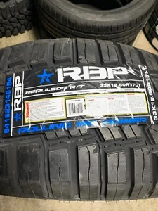 2 New LT 33 12.50 17 LRE 10 Ply RBP Repulsor R/T Tires - Picture 1 of 5