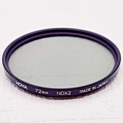 HOYA 72mm NDX2 FROM JAPAN FILTER LENS Screw On Lens Filter -Cleaned- - Image 1 of 4