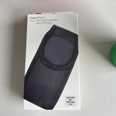 Verizon Rugged Nylon Universal Pouch for Large Smartphones, Black - Image 1 of 4