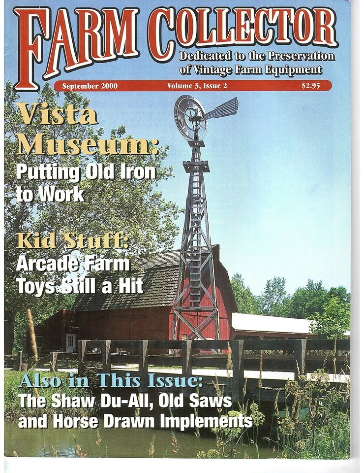 Juguetes de granja ARCADE, TRACTOR AUTOMÁTICO, Shaw Du-All, implementos tirados por caballos, viento del diablo Foto 1 de 1