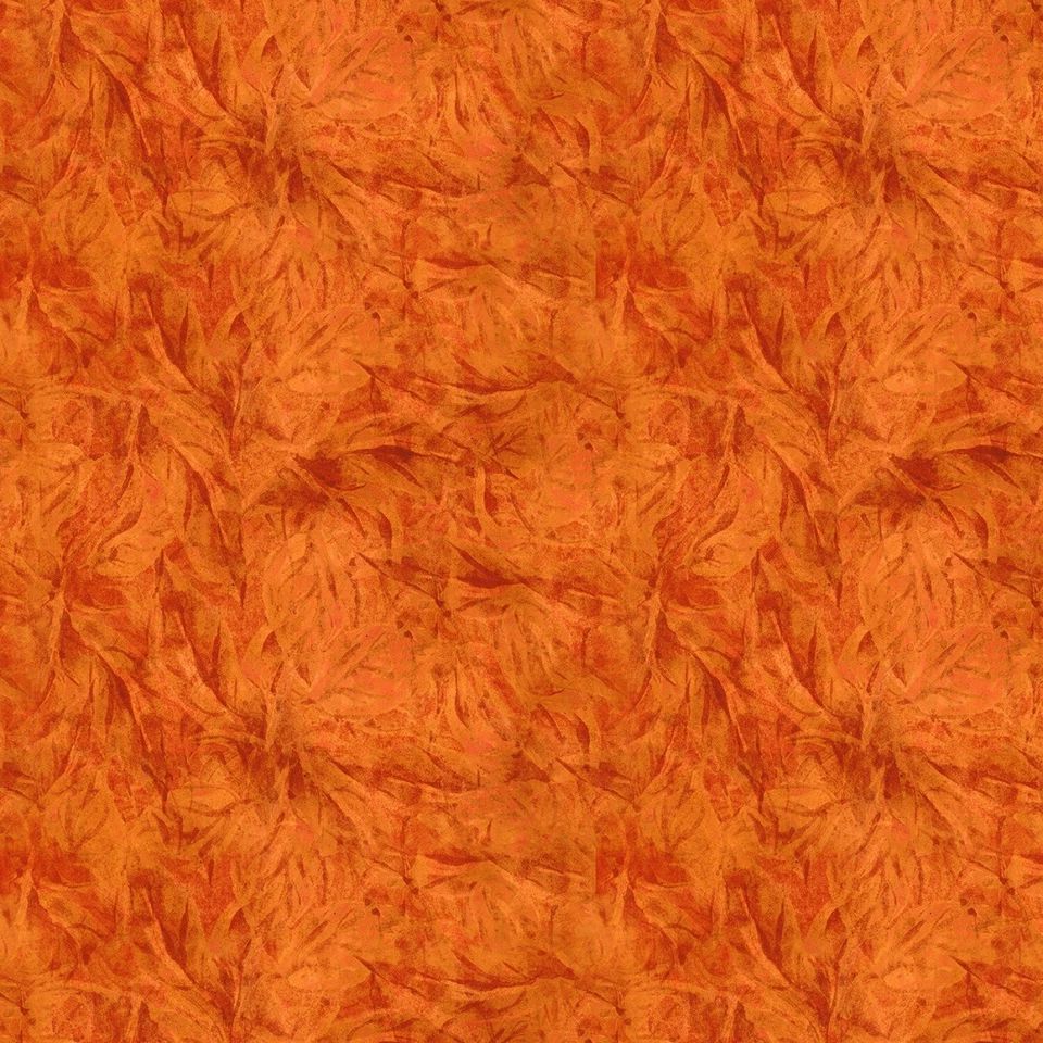 Gallos Wilmington Garden Gate de Susan Winget 39817 883 algodón textura naranja Foto 1 de 1