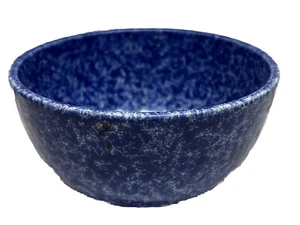 Coche Stoneware Eurogres Blue Speckled Mixing Bowl 6 3/8” X 3 1/2” Tall - Picture 1 of 9