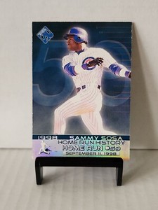 1999 Pacific Private Stock Home Run History #2 Sammy Sosa 59 - NM-MT