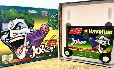 Vintage DC Comics NIBTexaco Havoline The Joker  NASCAR Ford 1-16 Scale Pit Wagon - Image 1 of 4